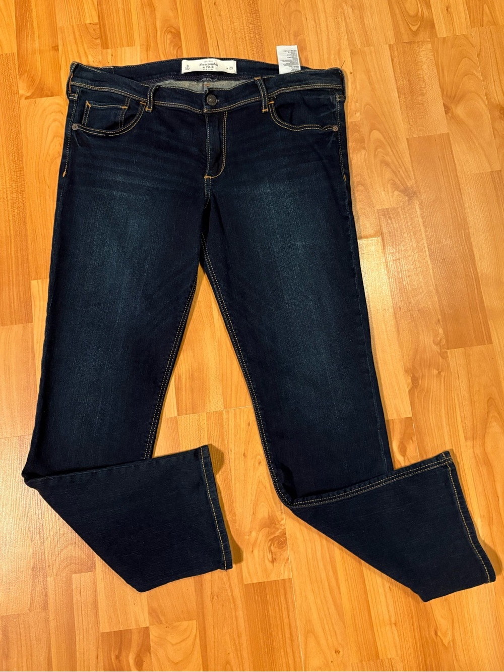🔥Abercrombie & Fitch Women’s Perfect Stretch Dark Wash Jeans Sz. 8/29
